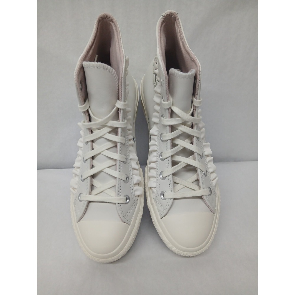 Converse Women's Chuck Taylor All Stars Lift HI Sneakers A13388C Vint White Sz 9 - Picture 5 of 10